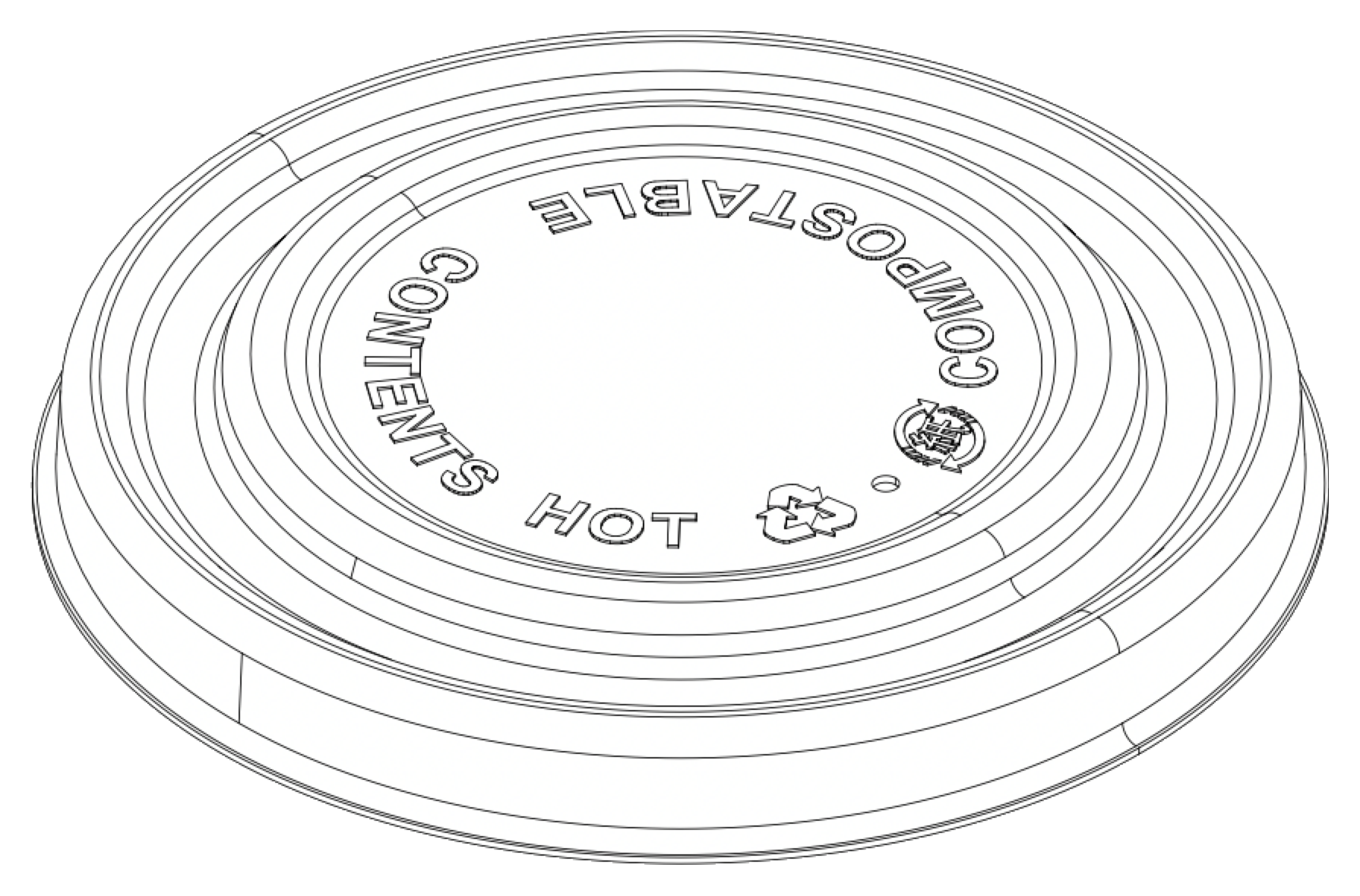 Soup Cup Lids Made in Taiwan