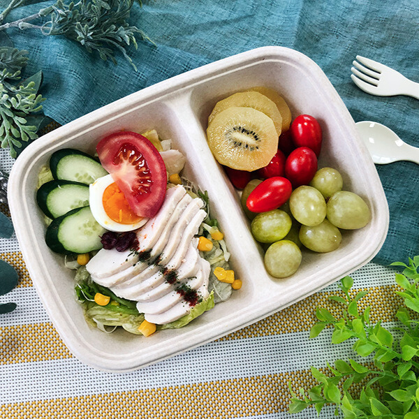 Fiber Food Container Inspected